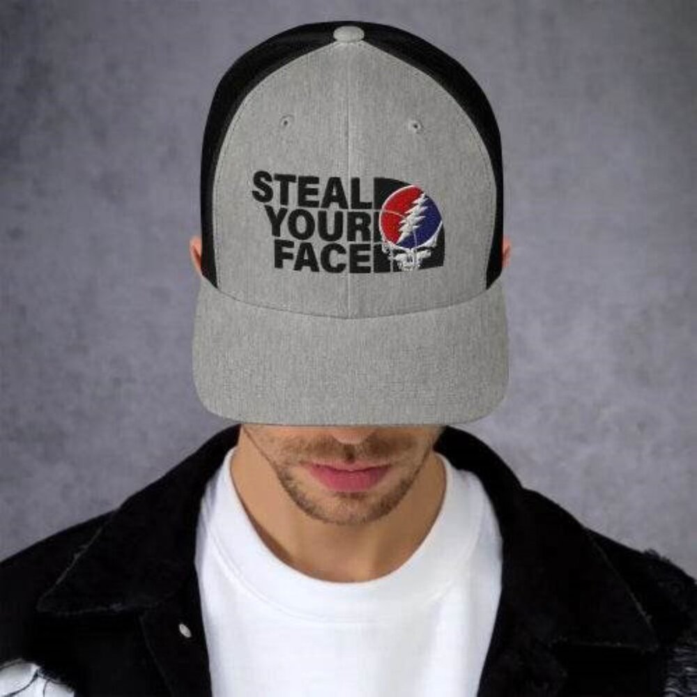 Grateful Dead - SYF North Face Trucker Hat - Picture 2 of 2